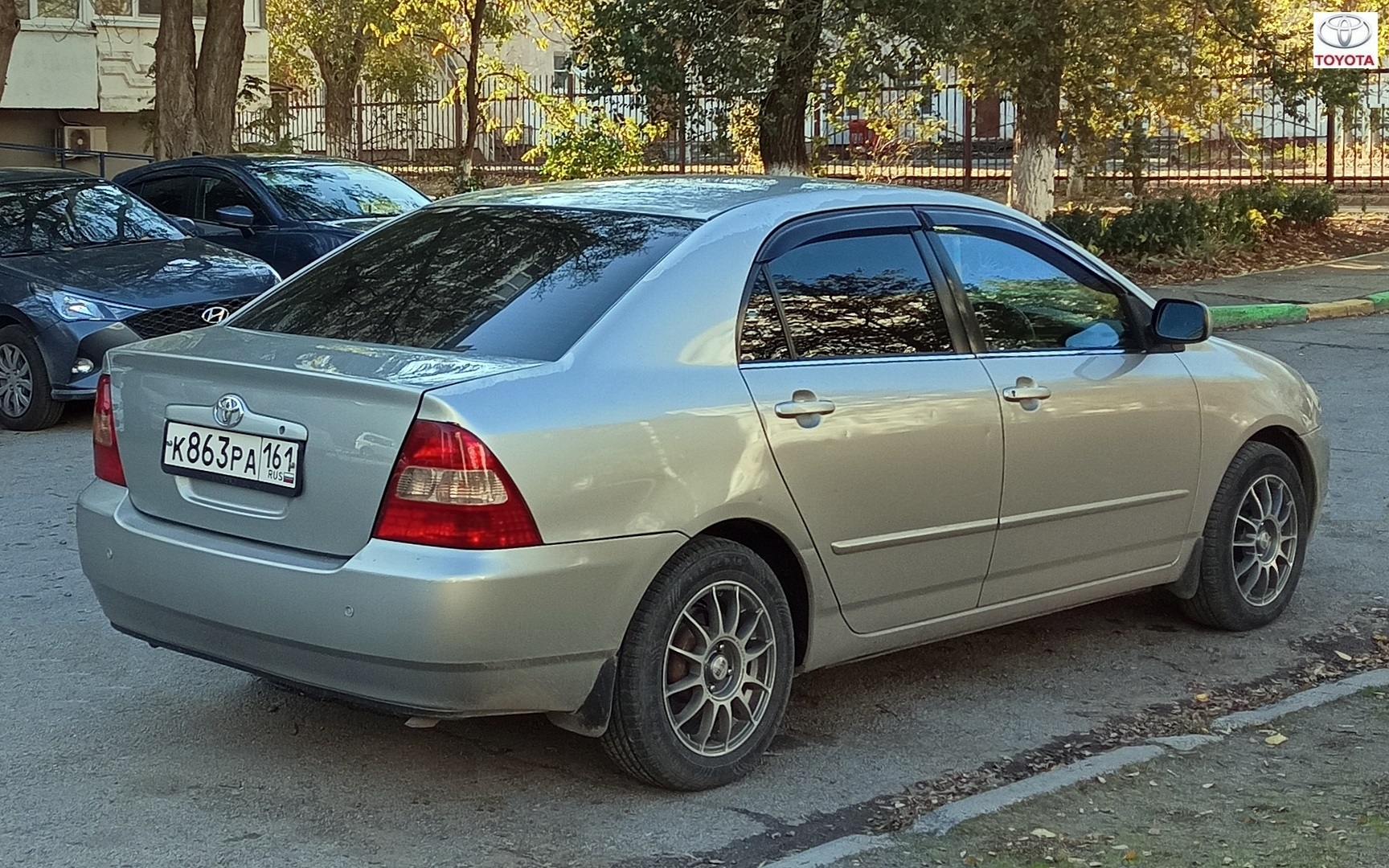 к 863 ра 161, Toyota Corolla 9th gen Sedan (E120; Global-market), 2000–2007
