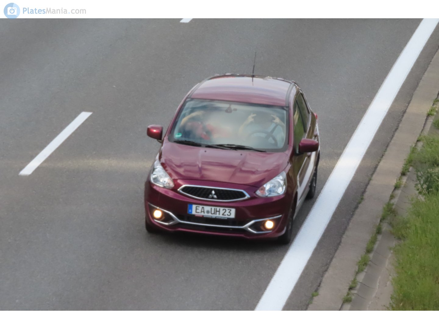 EA UH 23, Mitsubishi Space Star 2nd gen (A0), 1st facelift, 2016–2020