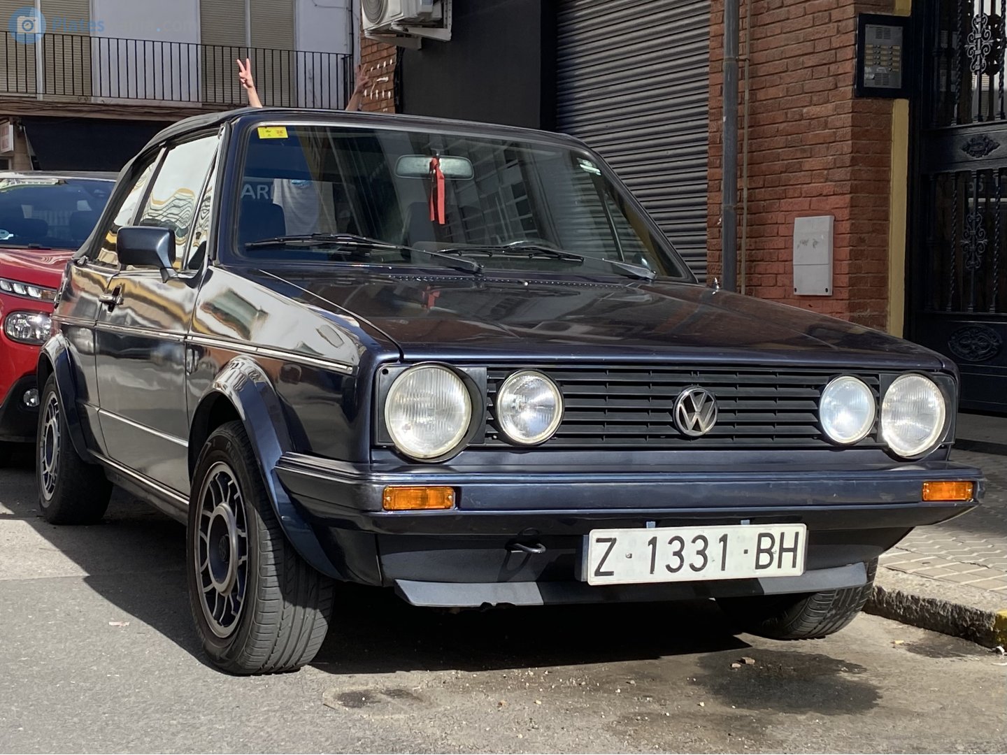 Z 1331 BH, Volkswagen Golf 1st gen Cabrio (17), 1979–1993