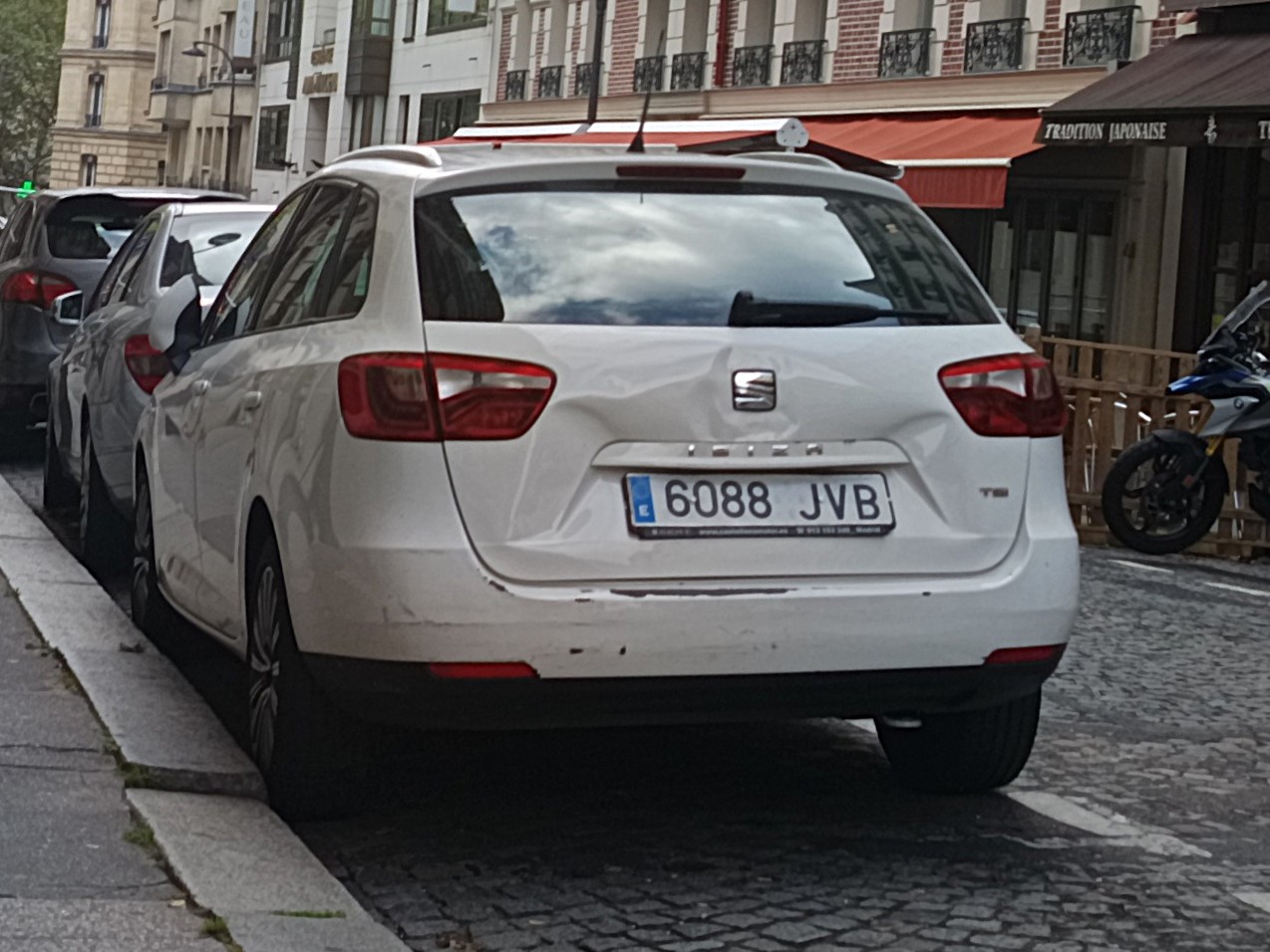 6088 JVB, SEAT Ibiza 4th gen ST Wagon (6J), 2010–2017