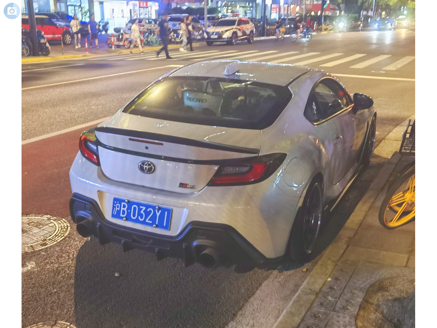 沪B·032Y1, Toyota 86 2nd gen GR86 (ZN8), 2021–