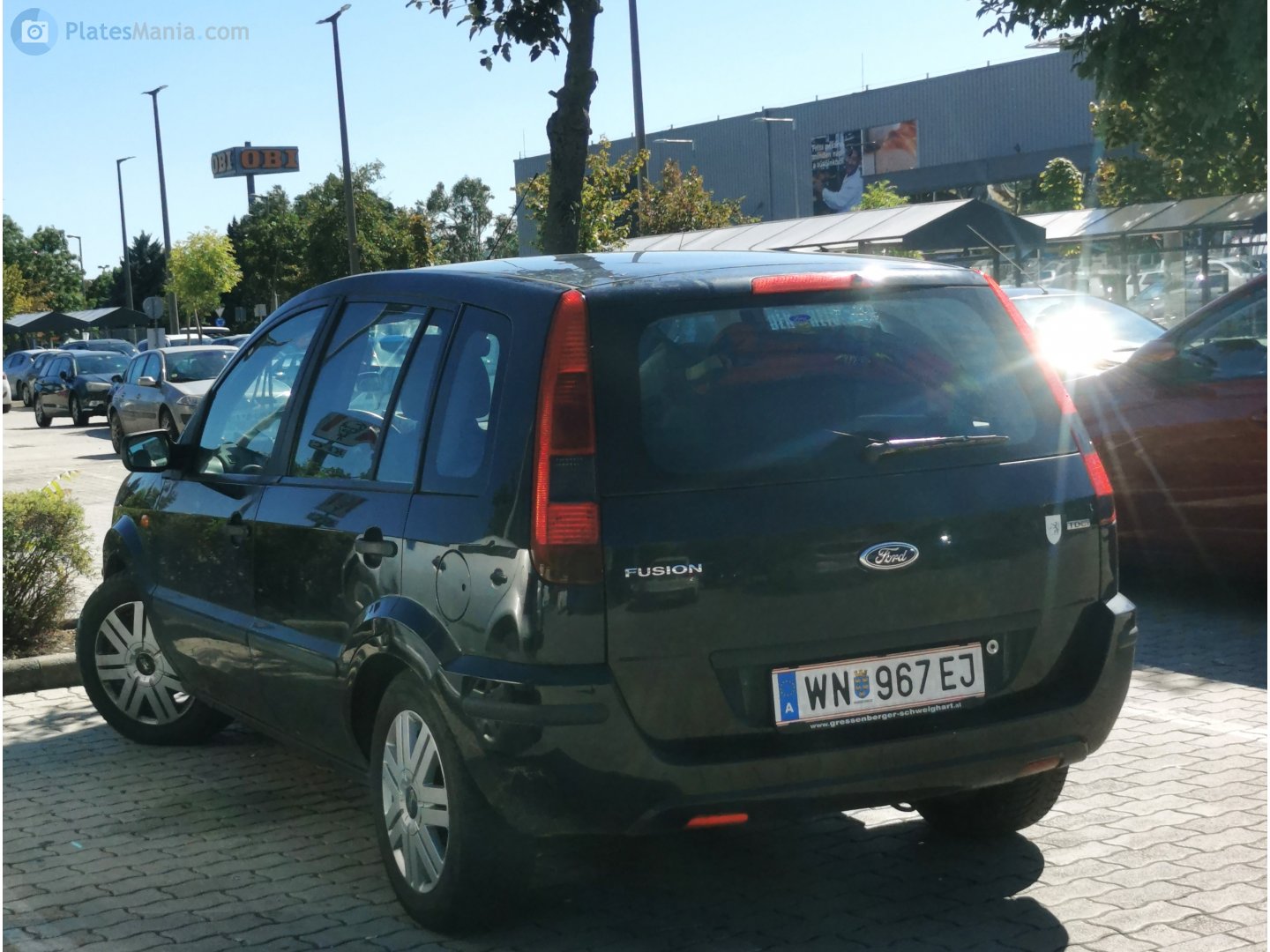 WN 967 EJ, Ford Fusion 1st gen Hatch (B226; Global-market), 2002–2005