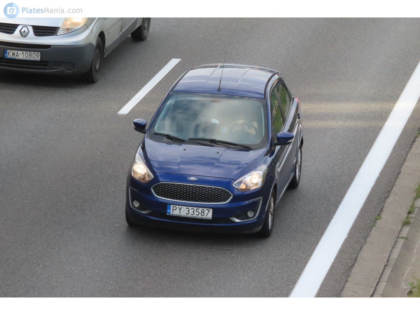 PY 33587, Ford Ka 3rd gen (Ka+) Hatch (B562; UK), facelift, 2018–2021