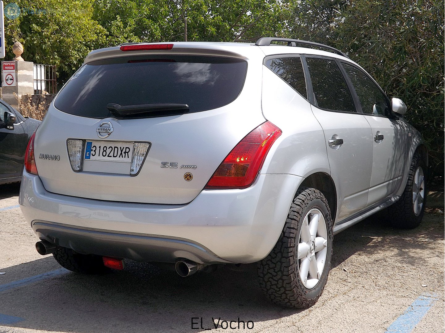 3182 DXR, Nissan Murano 1st gen (Z50), 2002–2007