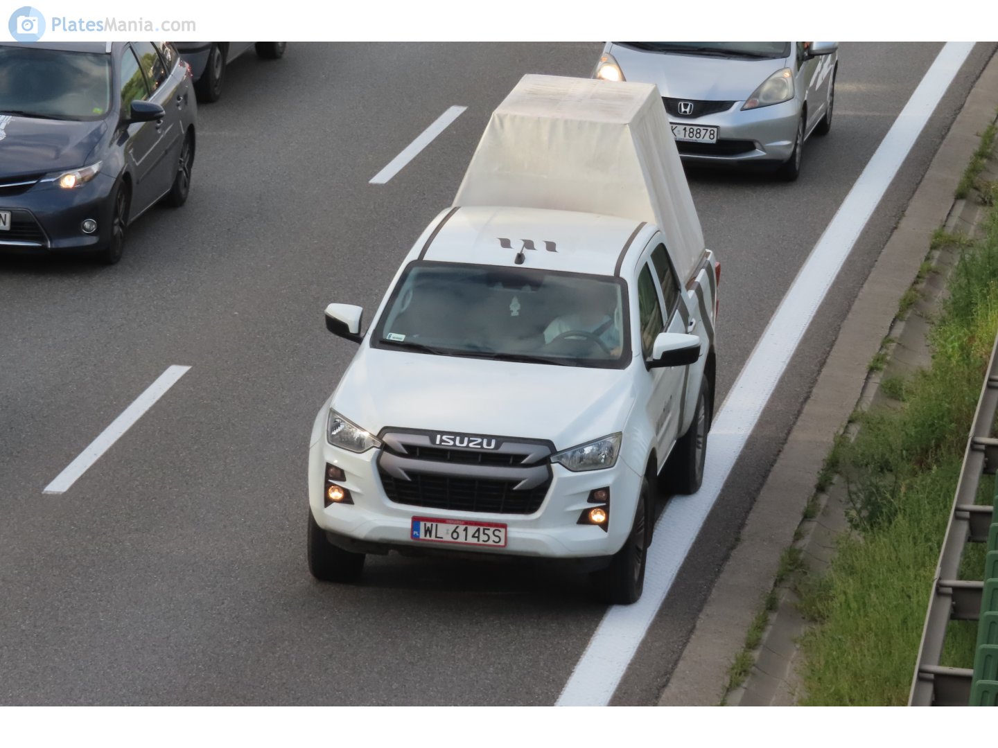 WL 6145S, Isuzu D-Max 3rd gen (RG01), 2019–