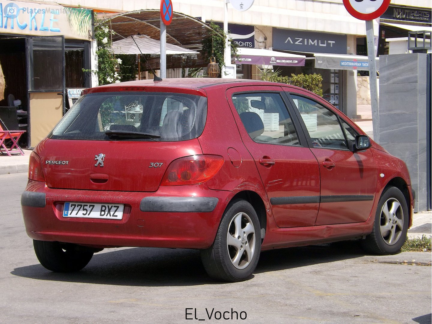 7757 BXZ, Peugeot 307 1st gen 5-door Hatch (T5/T6), 2001–2008 (–2011 for LATAM- and –2014 for CN-market)