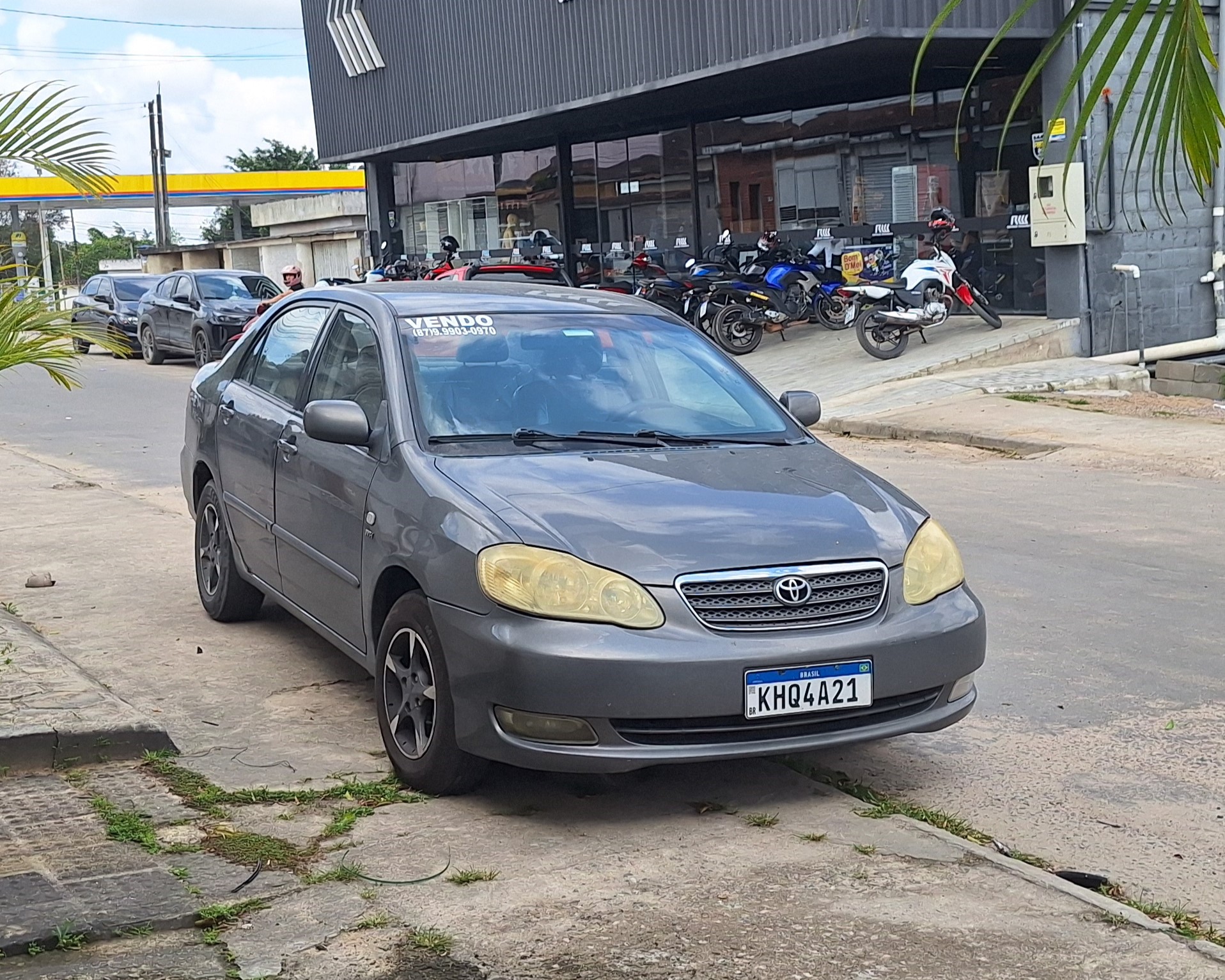 KHQ4A21, Toyota Corolla 9th gen (EX; Altis) Sedan (E120/E130; Asia-, BR- and NA-market), 2002–2008