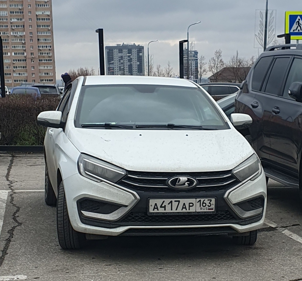 а 417 ар 163, Lada (VAZ) Vesta 1st gen Sedan (GFL), facelift, 2022–