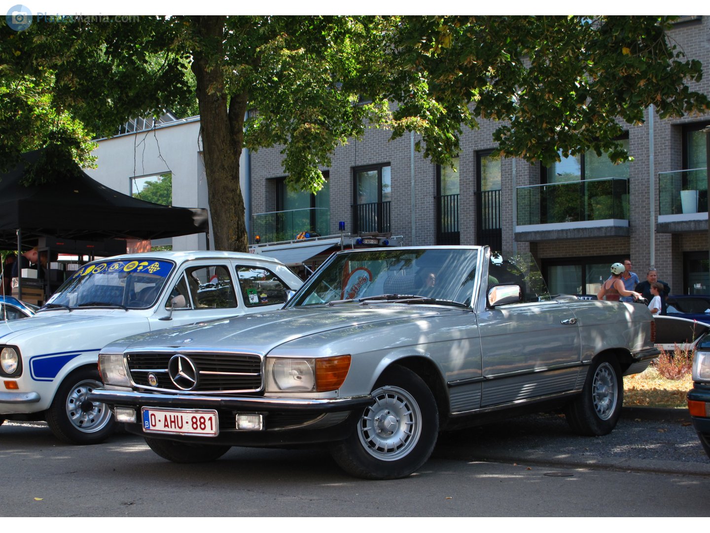 O-AHU-881, Mercedes-Benz SL-Klasse 3rd gen (R107), 1971–1989