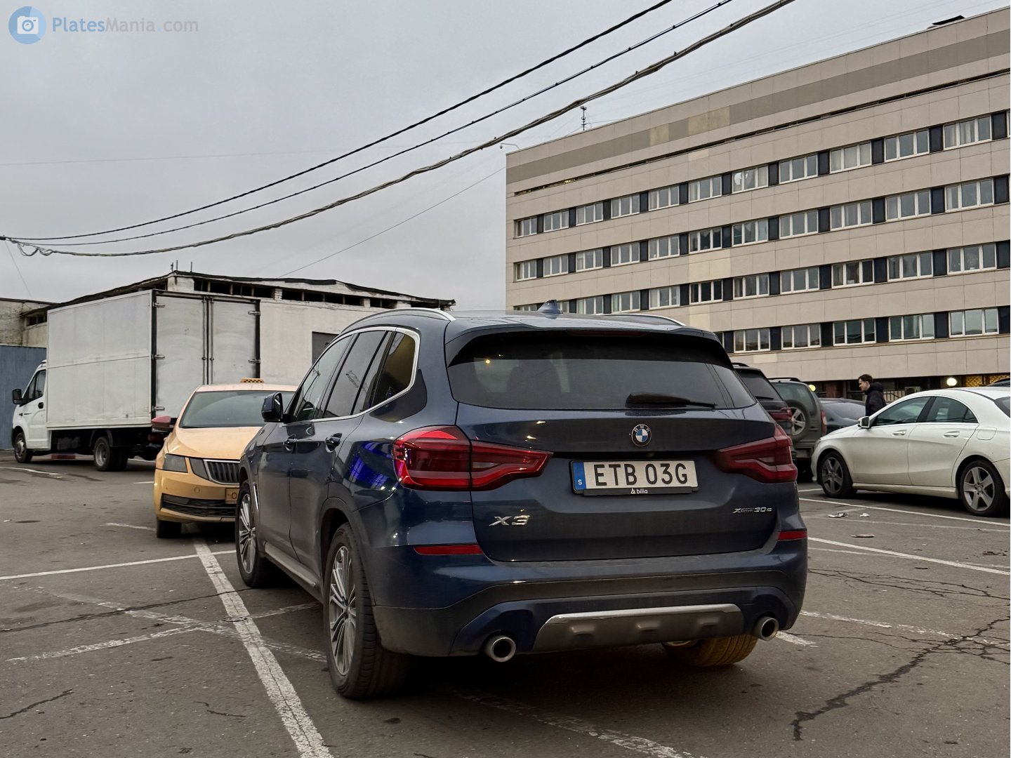 ETB 03G, BMW X3 3rd gen (G01), 2017–2021