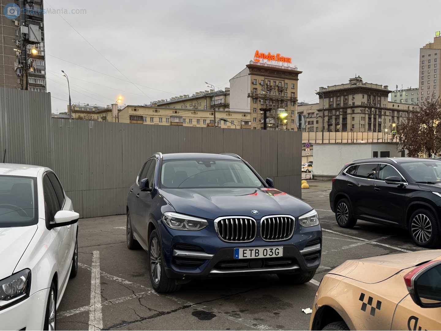 ETB 03G, BMW X3 3rd gen (G01), 2017–2021