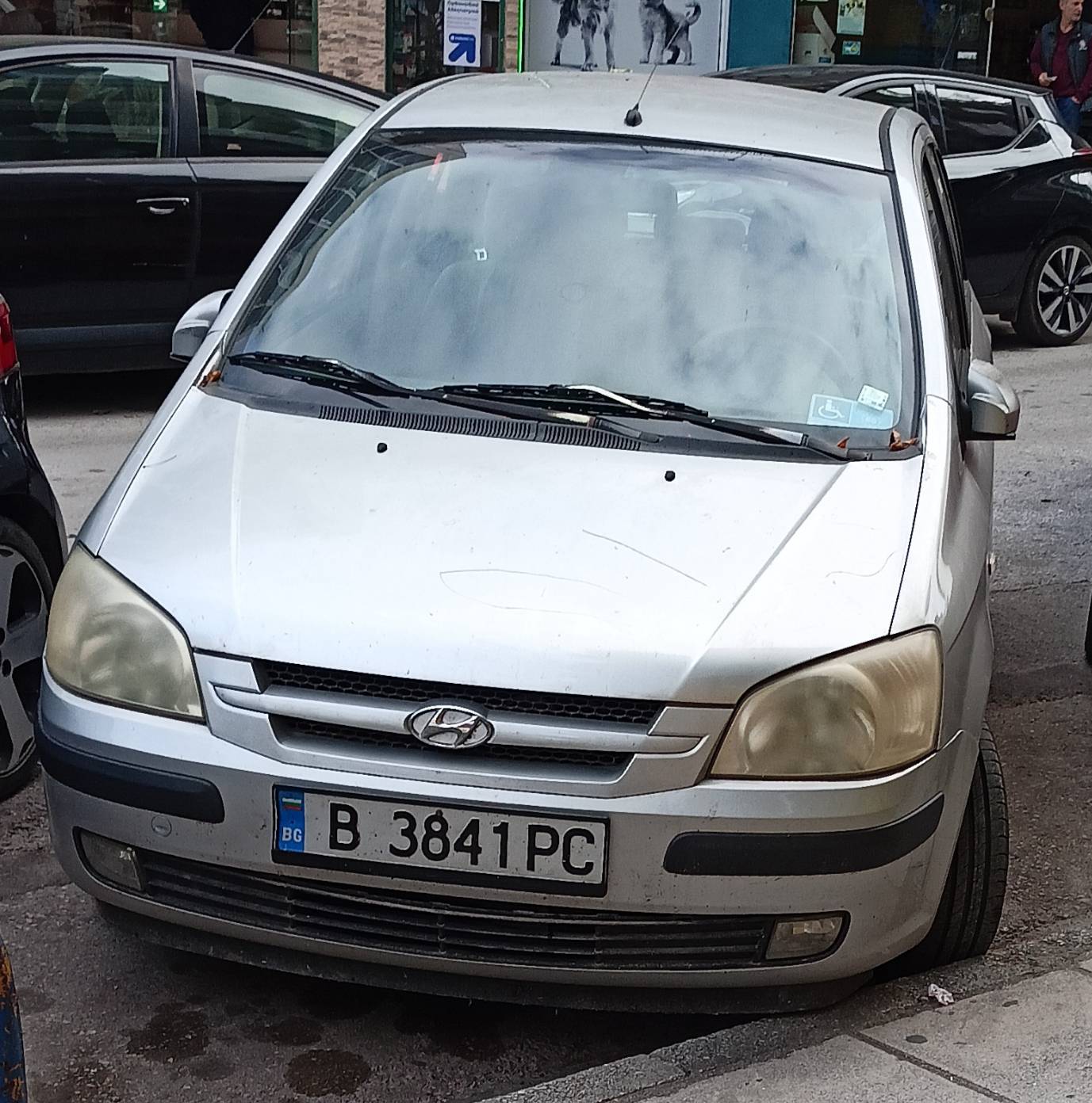 B 3841 PC, Hyundai Getz 1st gen 5-door Hatch (TB), 2002–2005