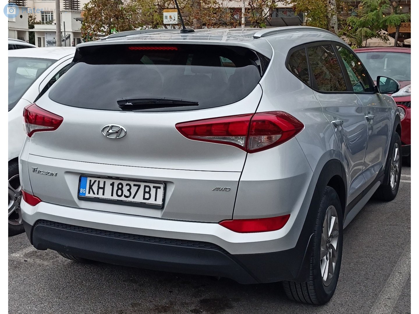 KH 1837 BT, Hyundai Tucson 3rd gen (TL), 2015–2018 (–2023 for LATAM-market)