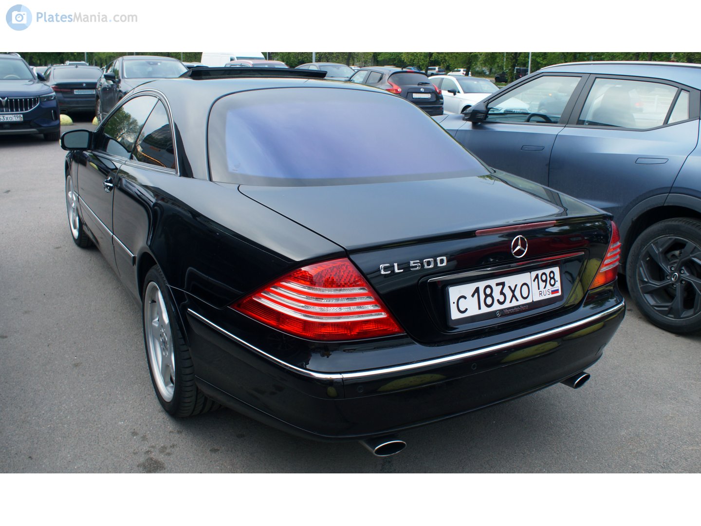 с 183 хо 198, Mercedes-Benz CL-Klasse 2nd gen (C215), 1999–2006