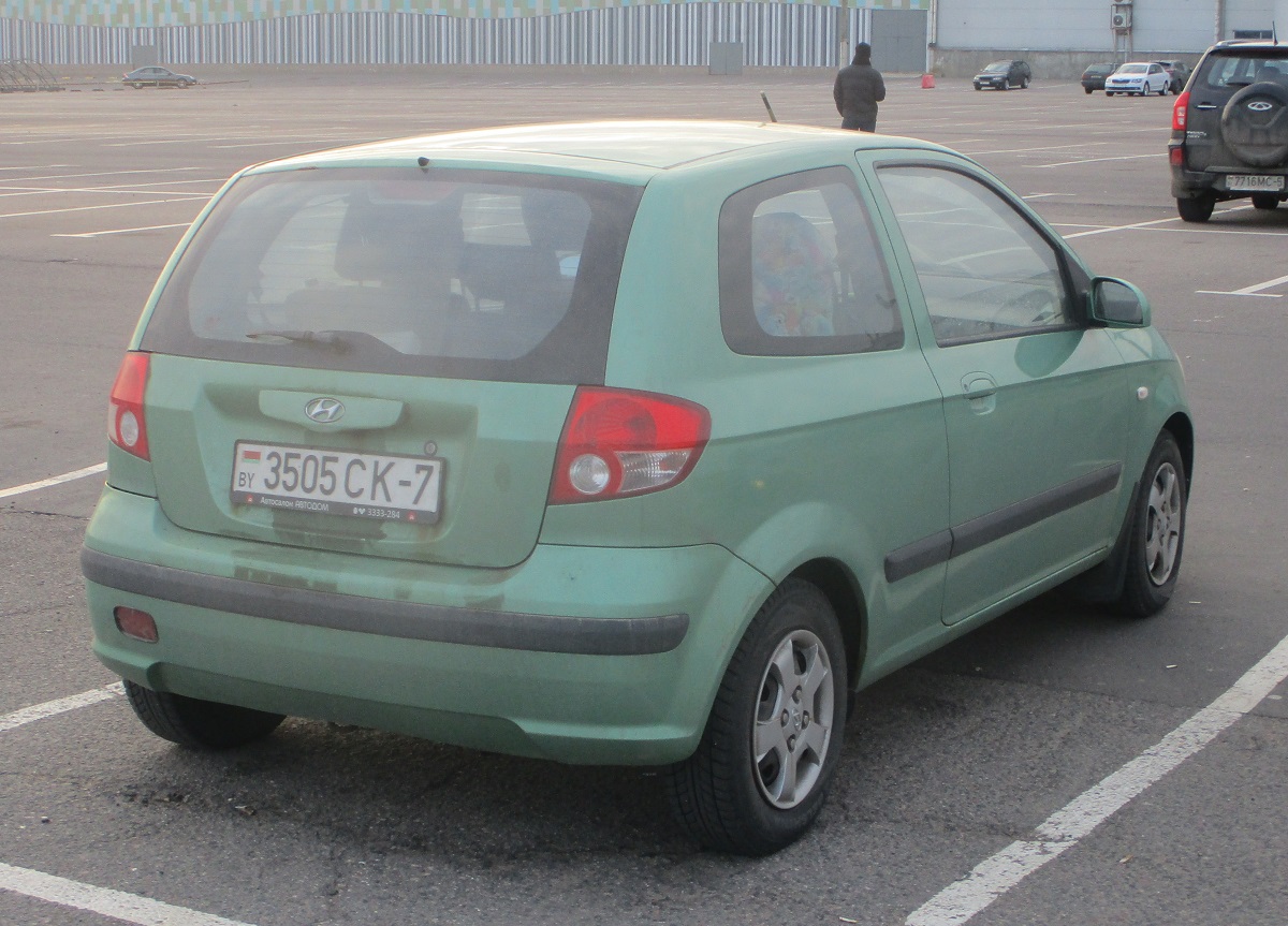 3505 CK-7, Hyundai Getz 1st gen 3-door Hatch (TB), 2002–2005