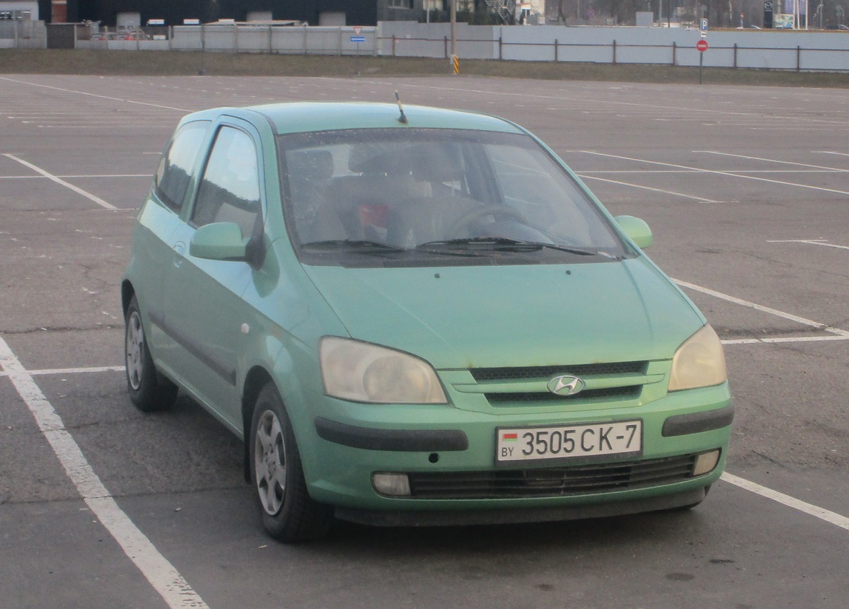 3505 CK-7, Hyundai Getz 1st gen 3-door Hatch (TB), 2002–2005