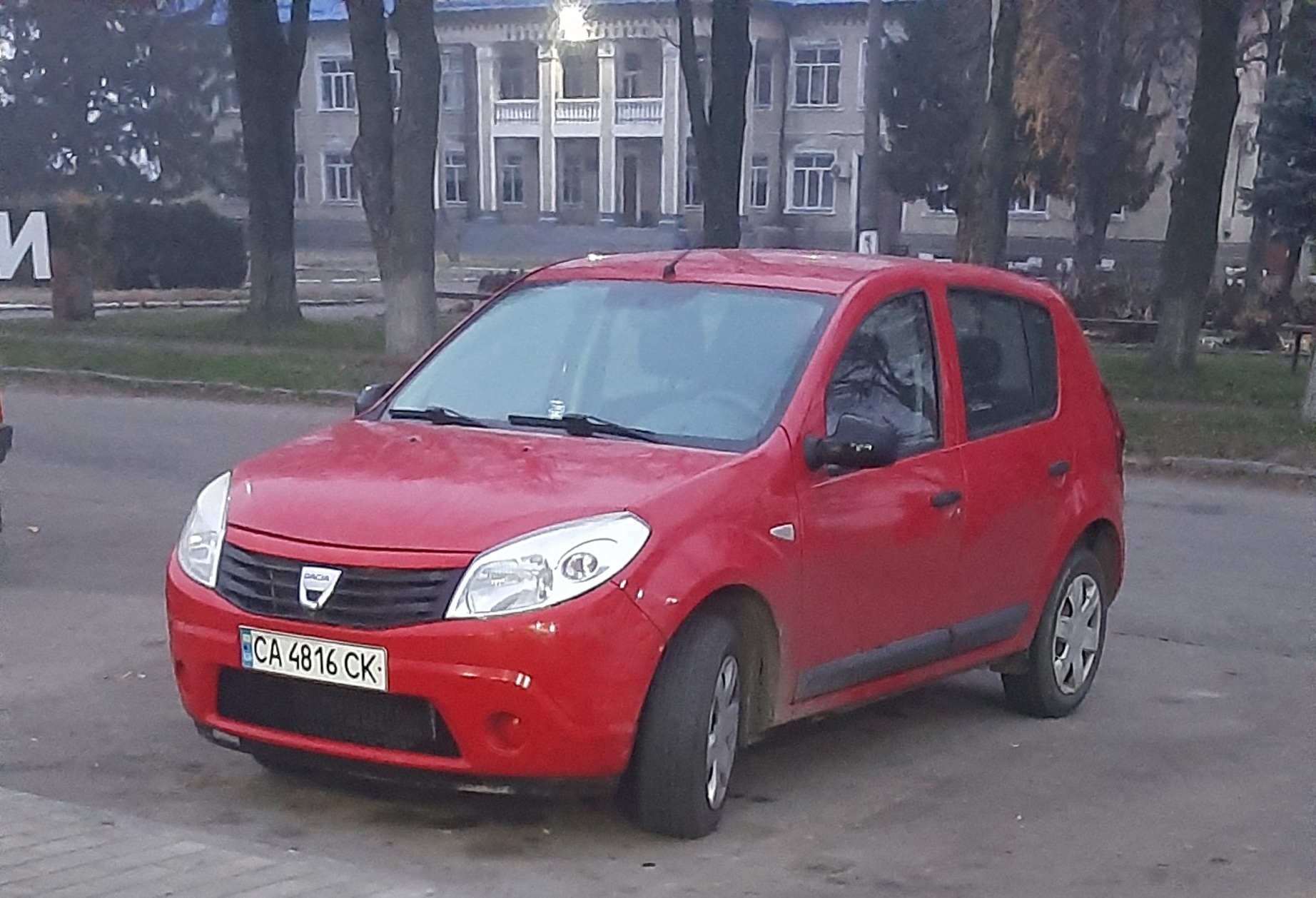 CA 4816 CK, Dacia Sandero 1st gen (B90), 2008–2012