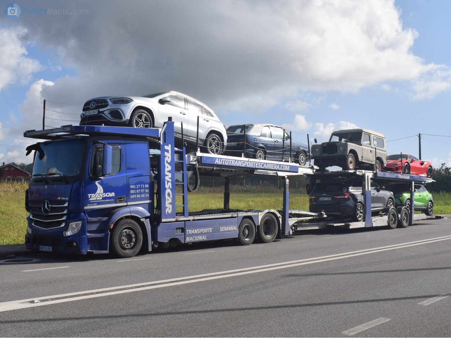 9672 LRL, Mercedes-Benz Actros 3rd gen (MP4/MP5), 2011–