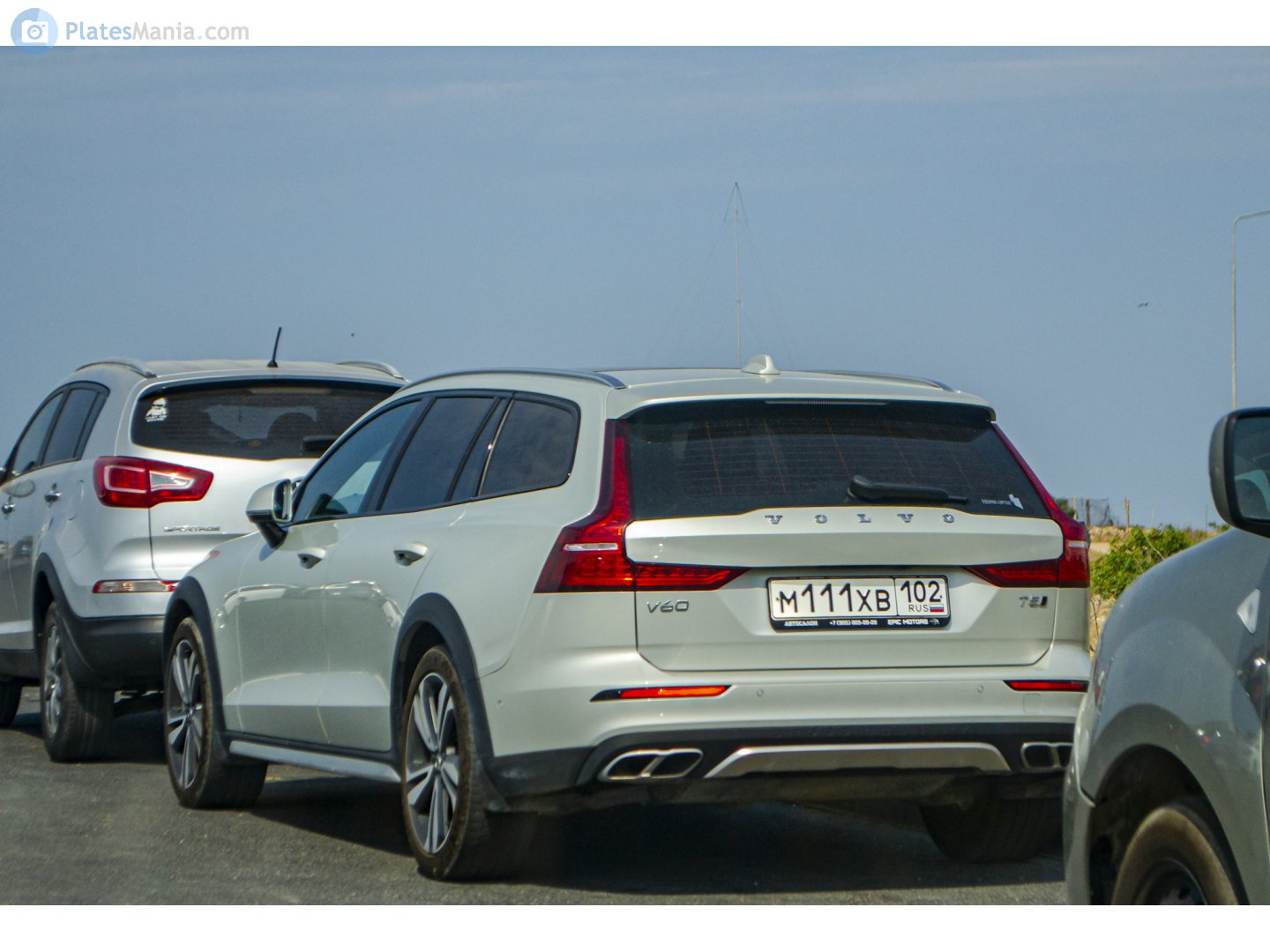 м 111 хв 102, Volvo V60 2nd gen Cross Country (225/257), 2018–