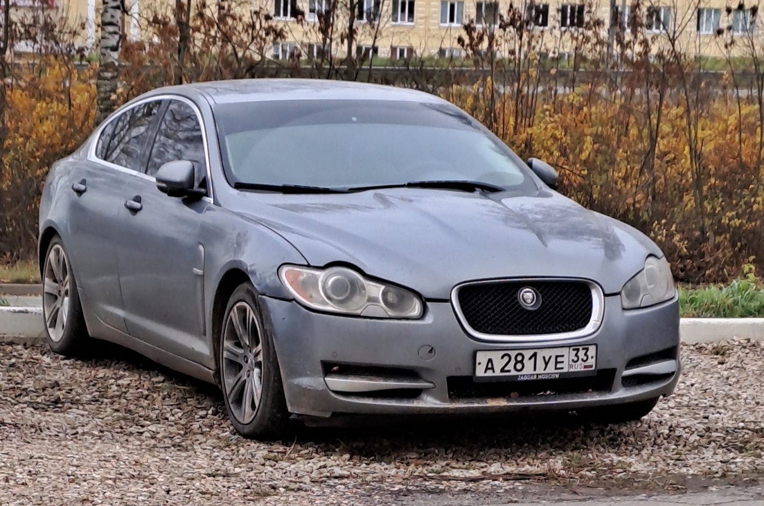 а 281 уе 33, Jaguar XF 1st gen Sedan (X250), 2007–2011