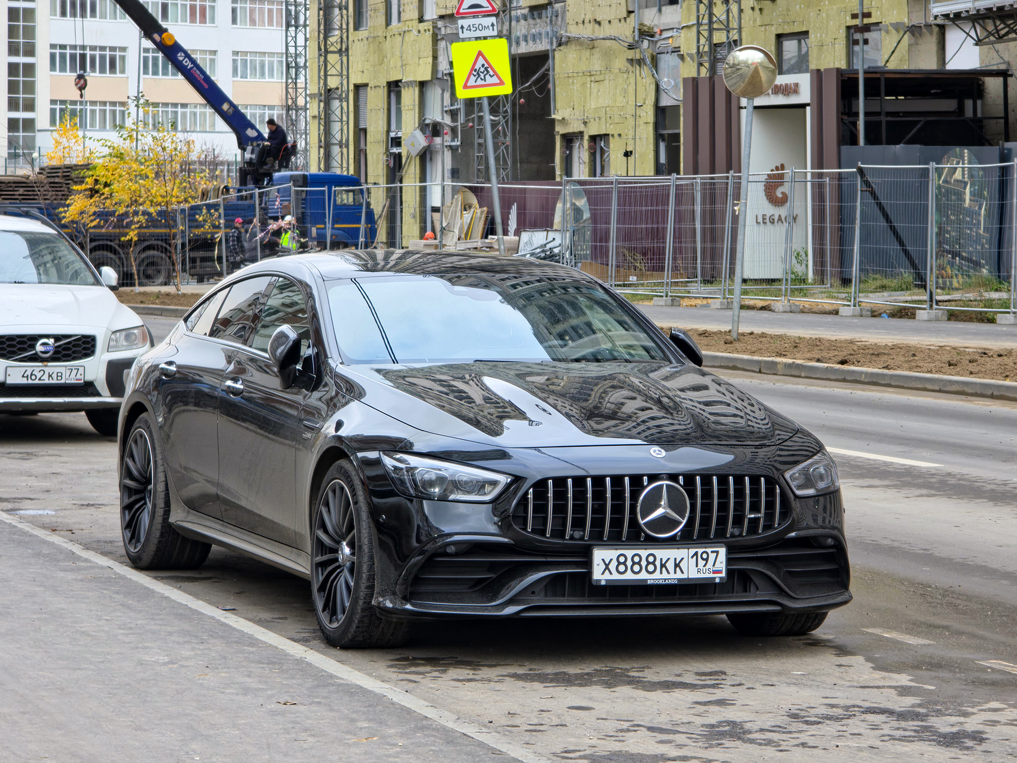 х 888 кк 197, Mercedes-Benz AMG GT 4-door Coupé 1st gen (X290), 2018–