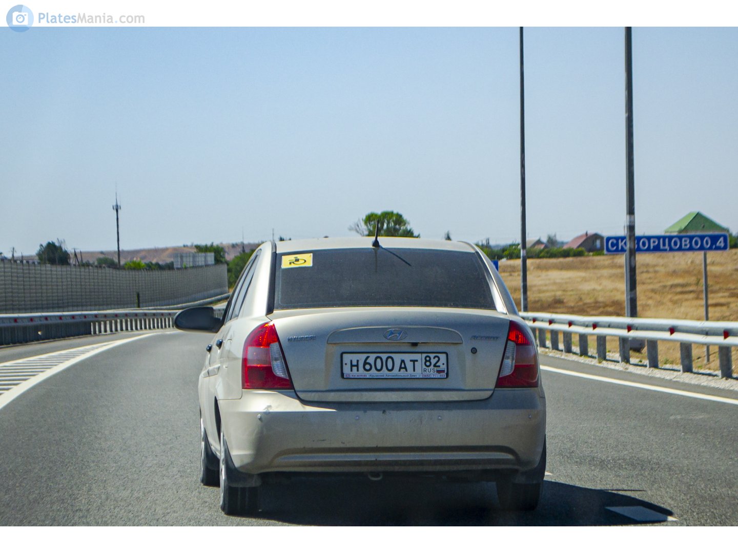 н 600 ат 82, Hyundai Accent 3rd gen Sedan (MC), 2006­–2011