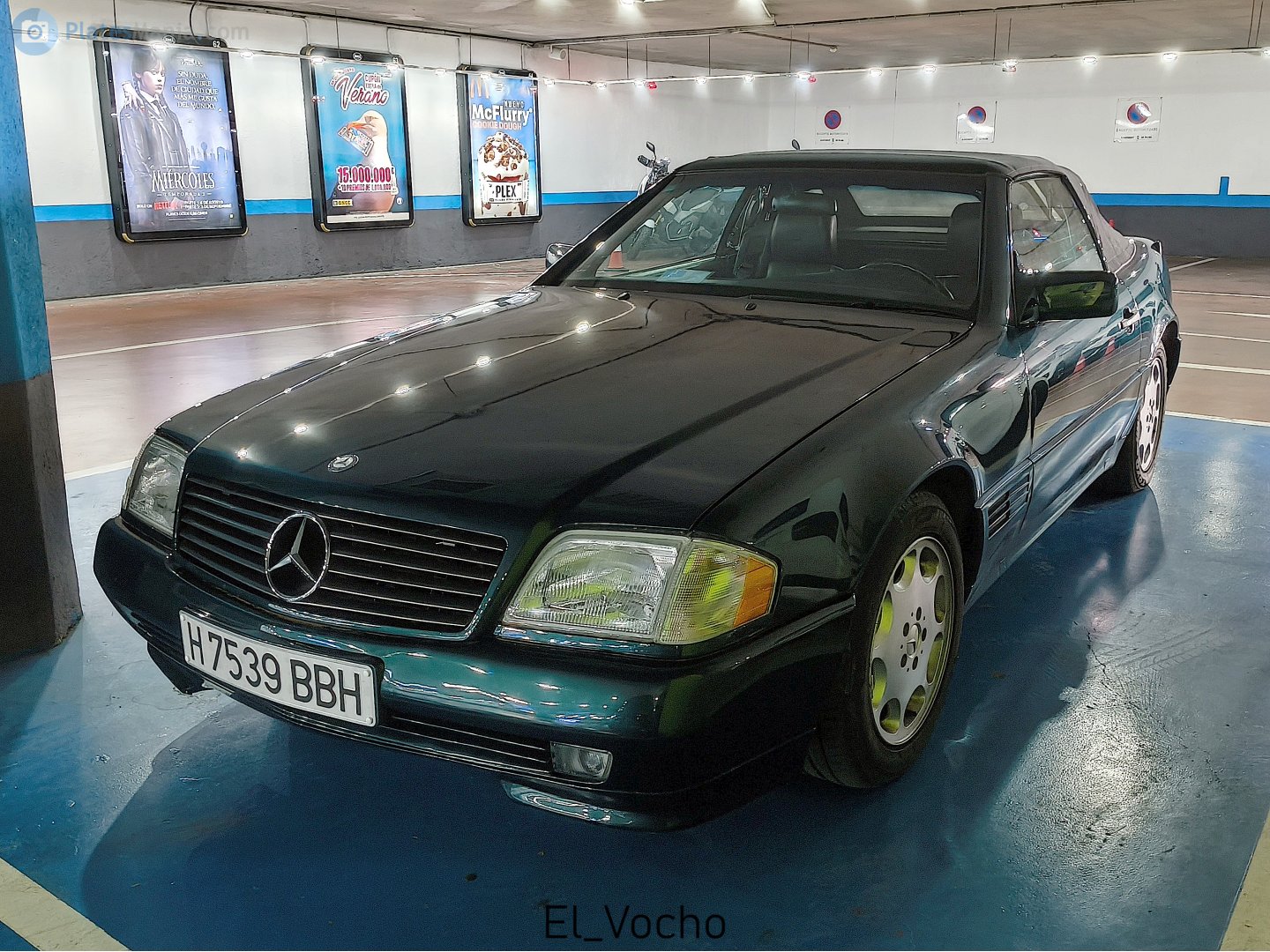 H 7539 BBH, Mercedes-Benz SL-Klasse 4th gen (R129), 1989–2001