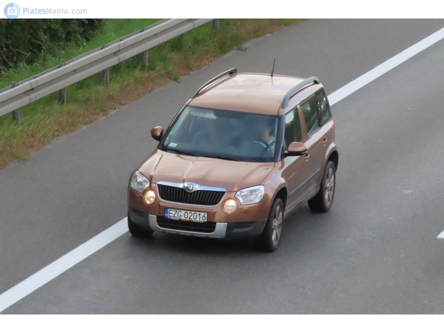 EZG 02016, Skoda Yeti 1st gen (5L), 2009–2013