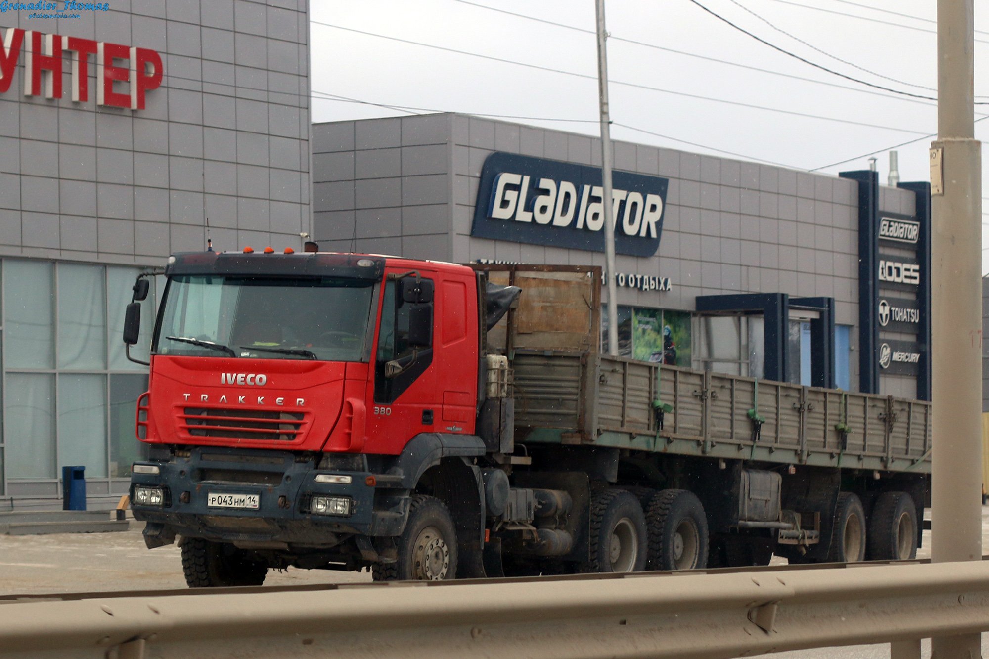 р 043 нм 14, Iveco Trakker 1st gen, 2004–2007