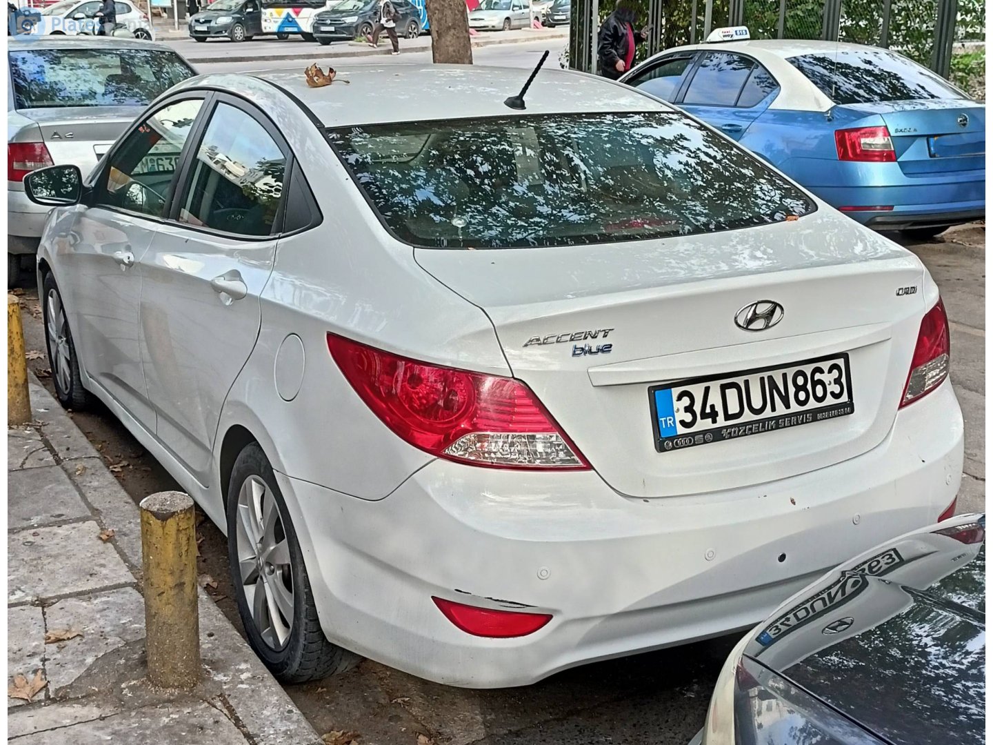 34 DUN 863, Hyundai Accent 4th gen Sedan (RB), 2010–2019