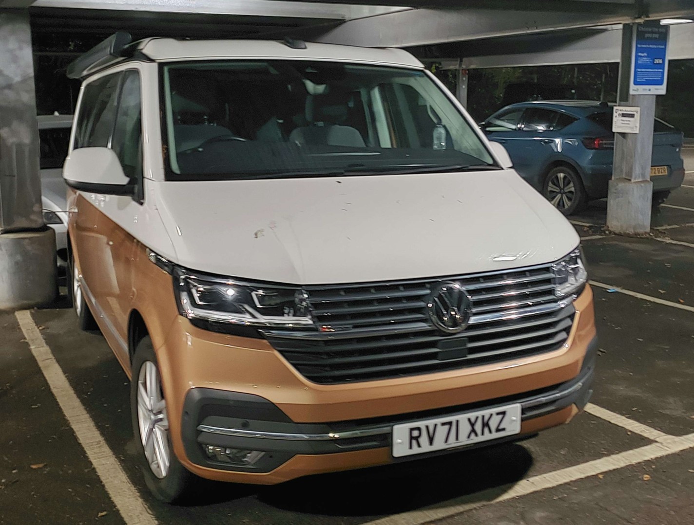 RV71XKZ, Volkswagen California T6, facelift, 2019–