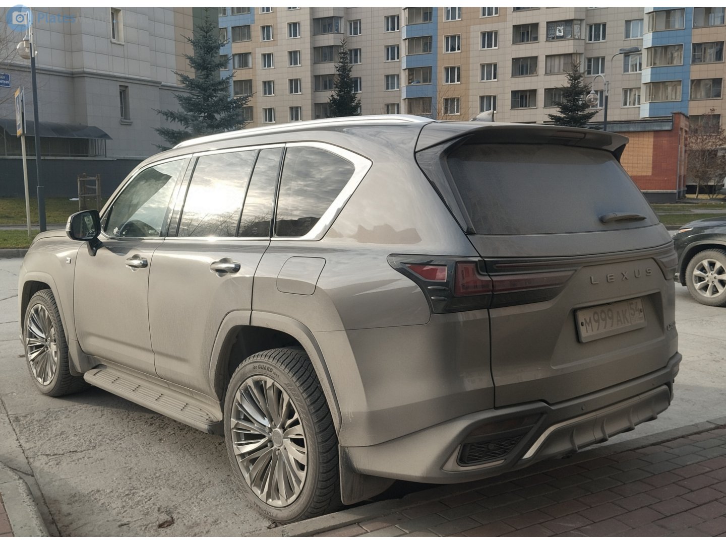м 999 ак 54, Lexus LX 4th gen (J310), 2021–