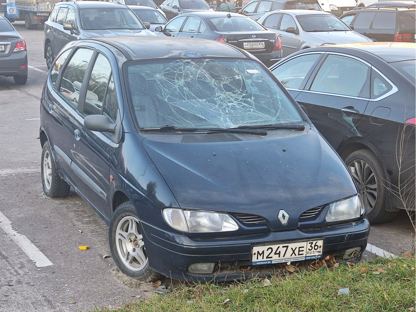 м 247 хе 36, Renault Scénic 1st gen (Mégane Scénic) (J64), 1996–1999