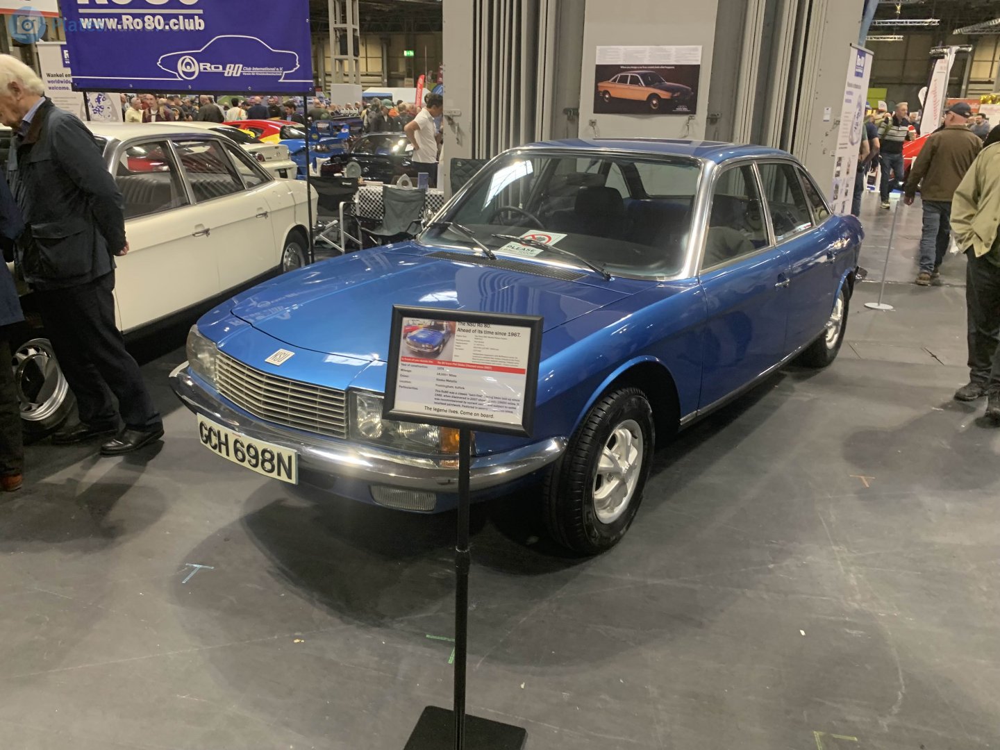 GCH698N, NSU Ro 80 1st gen (Typ 80), 1967–1977