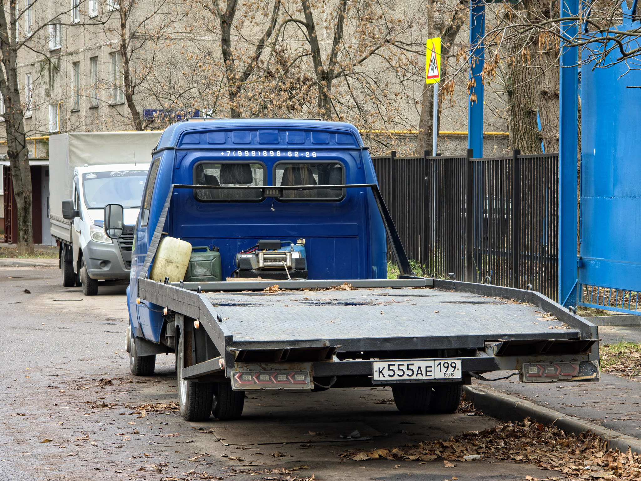 к 555 ае 199, GAZ 3302 ГАЗель 33023 Double Cab, facelift, 2003–