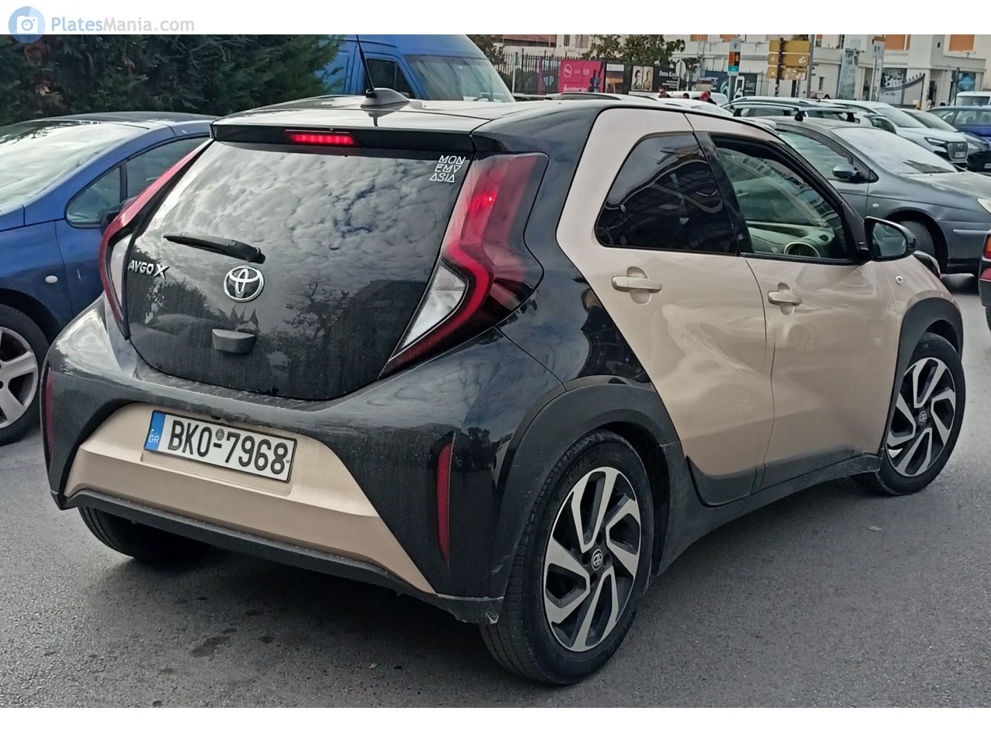 BKO-7968, Toyota Aygo 3rd gen X (AB70), 2022–2025