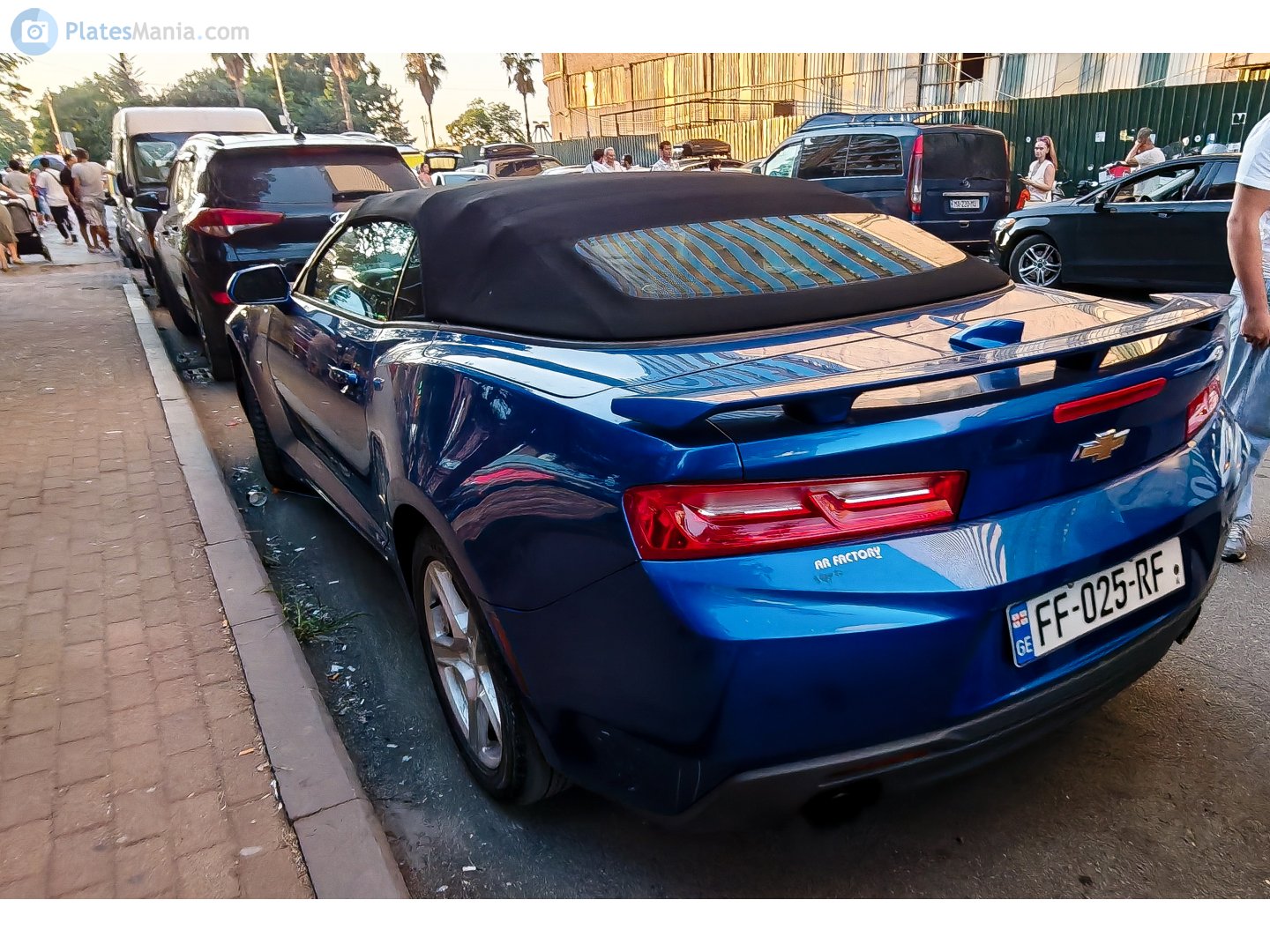 FF-025-RF, Chevrolet Camaro 6th gen Convertible (Alpha I), 2015–2018