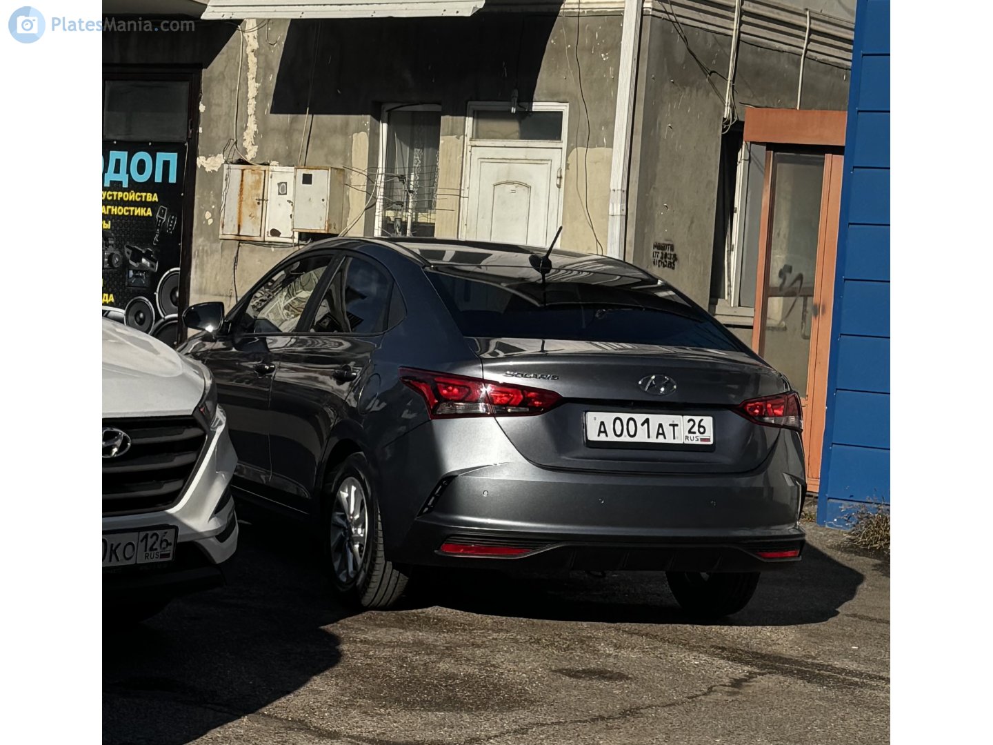 а 001 ат 26, Hyundai Solaris 2nd gen (HCR), facelift, 2020–2022 (Solaris HS for RU-market since 2024)