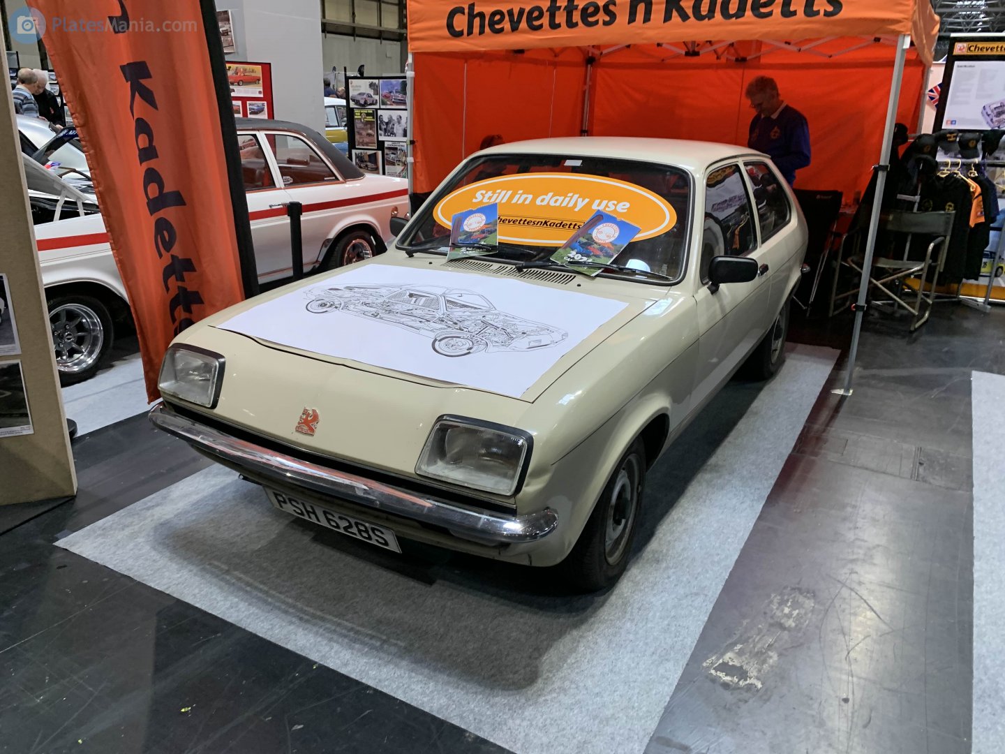 PSH628S, Vauxhall Chevette 1st gen 3-door Hatch, 1975–1983