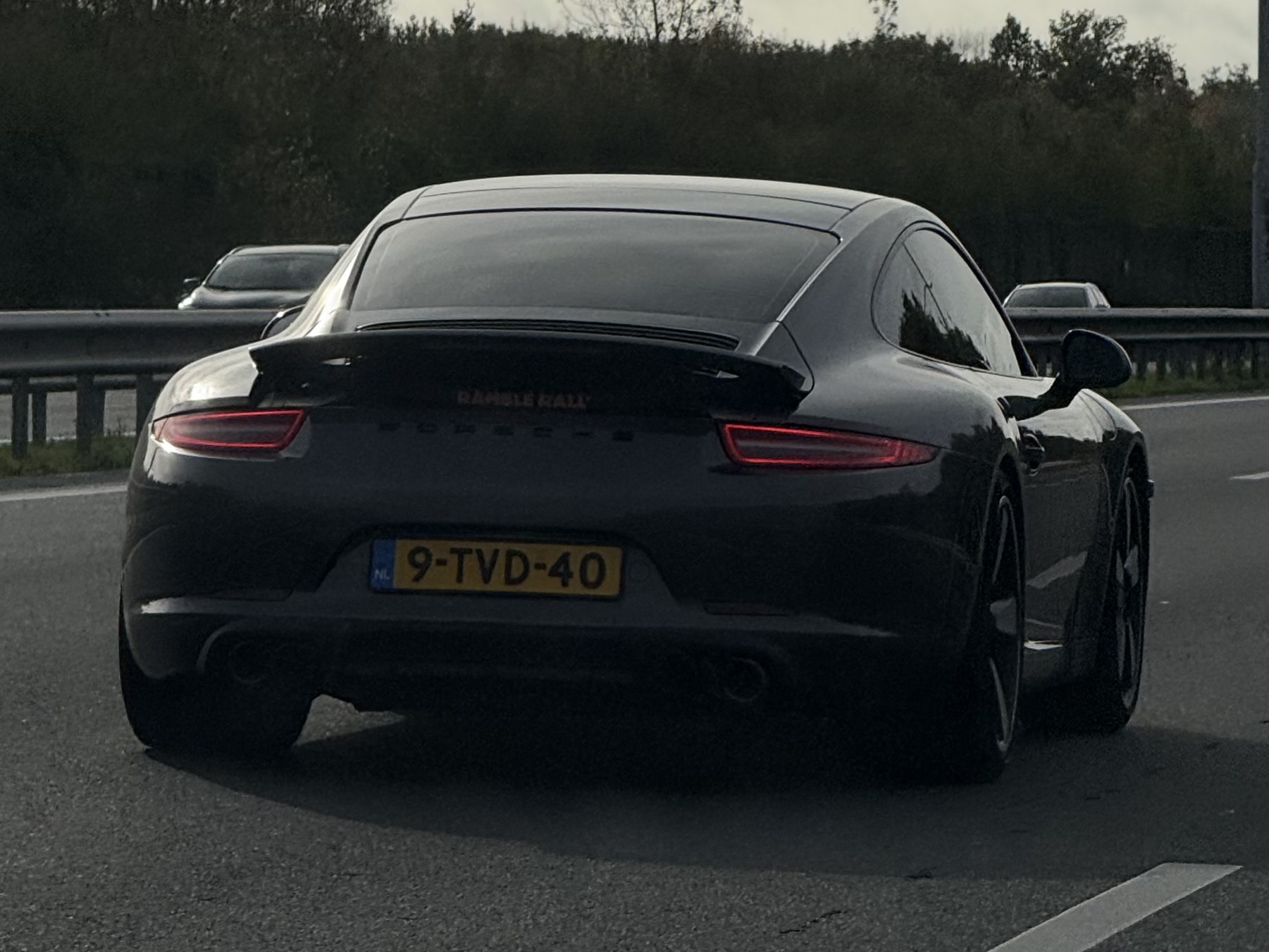 9-TVD-40, Porsche 911 7th gen Coupé (991.1), 2011–2017