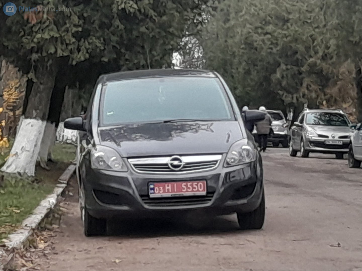 03 HI 5550, Opel Zafira 2nd gen (Family) (B; A05), 2005–2014