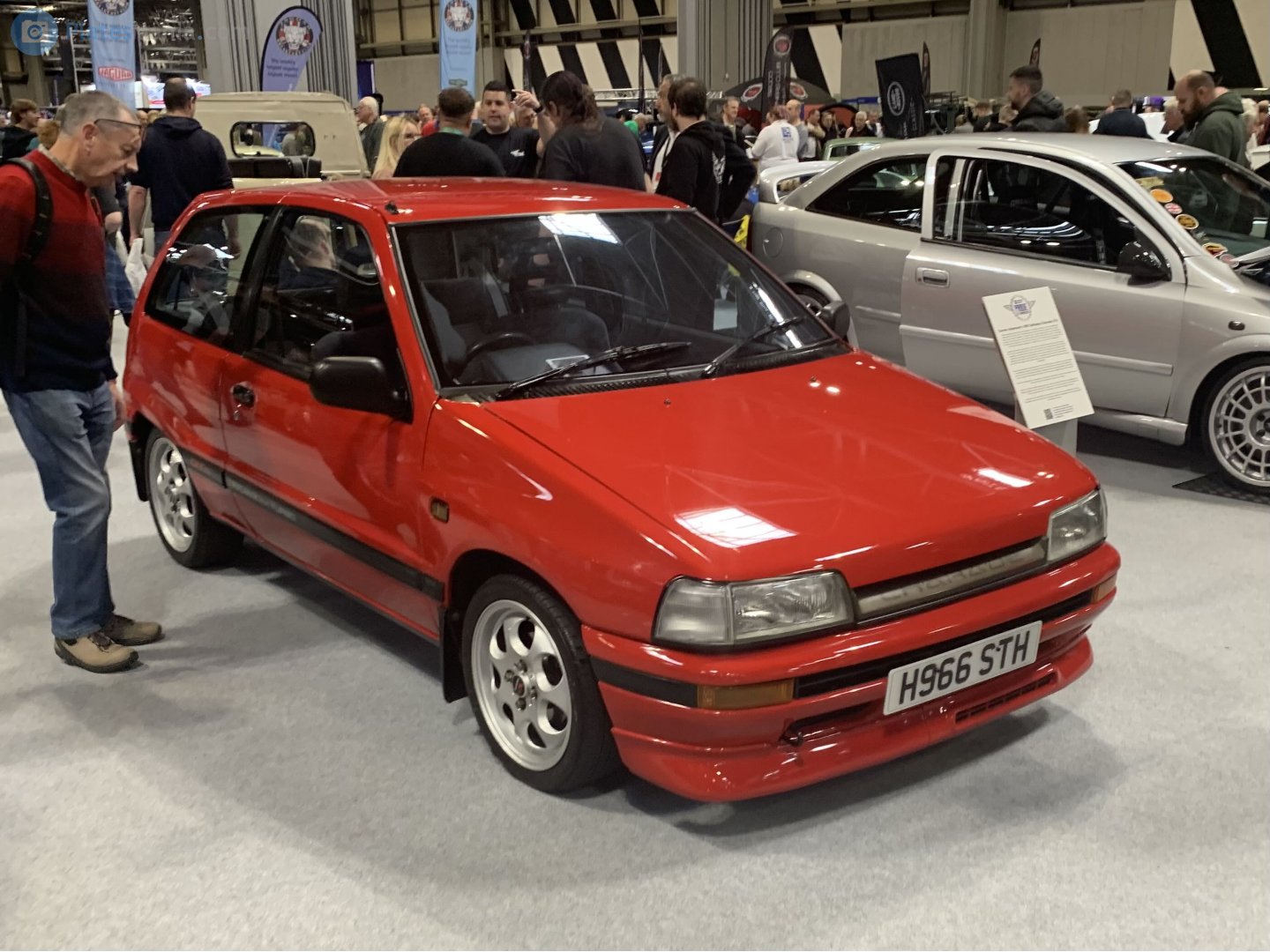 H966STH, Daihatsu Charade 3rd gen 3-door Hatch (G100), 1987–1994