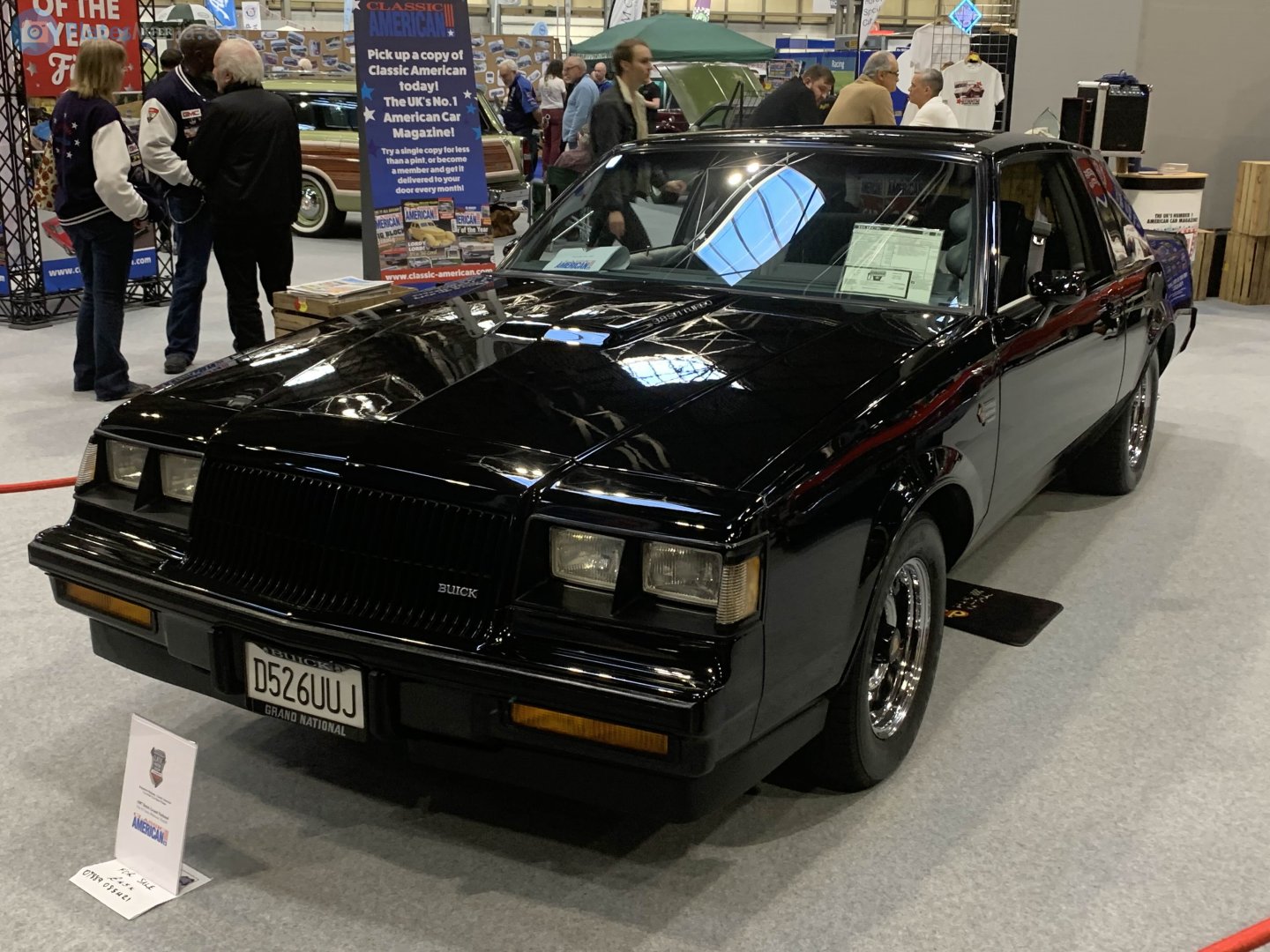 D526UUJ, Buick Regal 2nd gen Grand National Coupé (K47; A-body), 2nd facelift, 1982