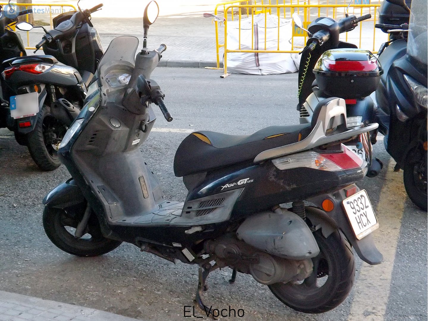 9332 HCX, Kymco Yager 