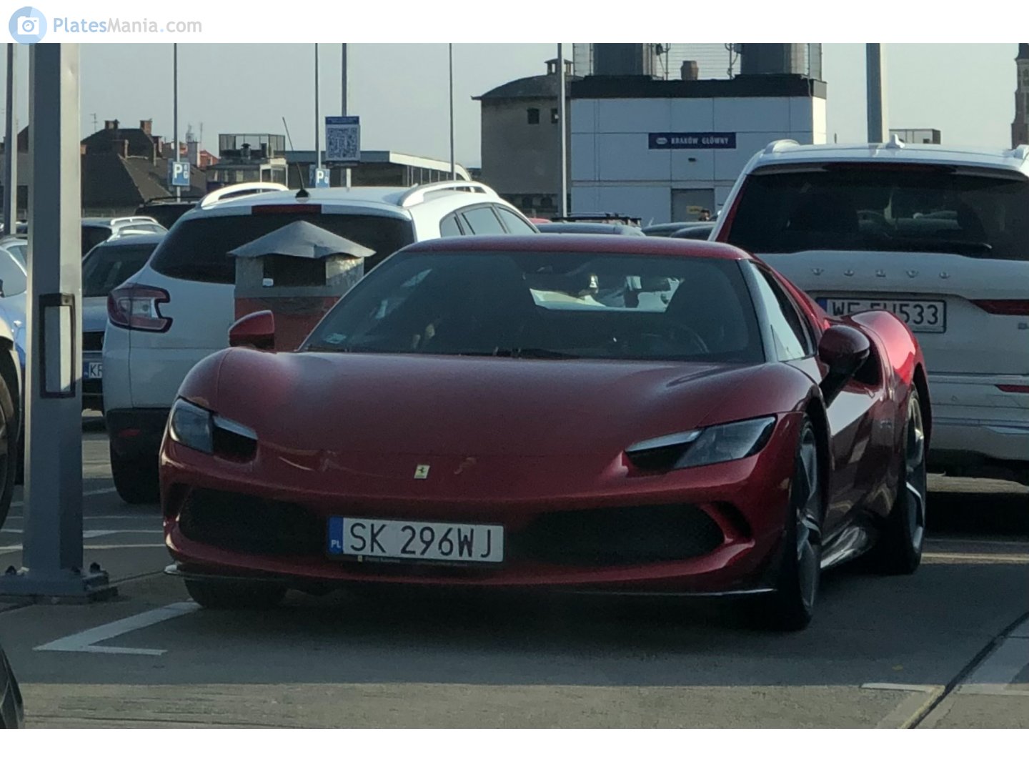 SK 296WJ, Ferrari 296 1st gen (GTB) Berlinetta (F171), 2021–