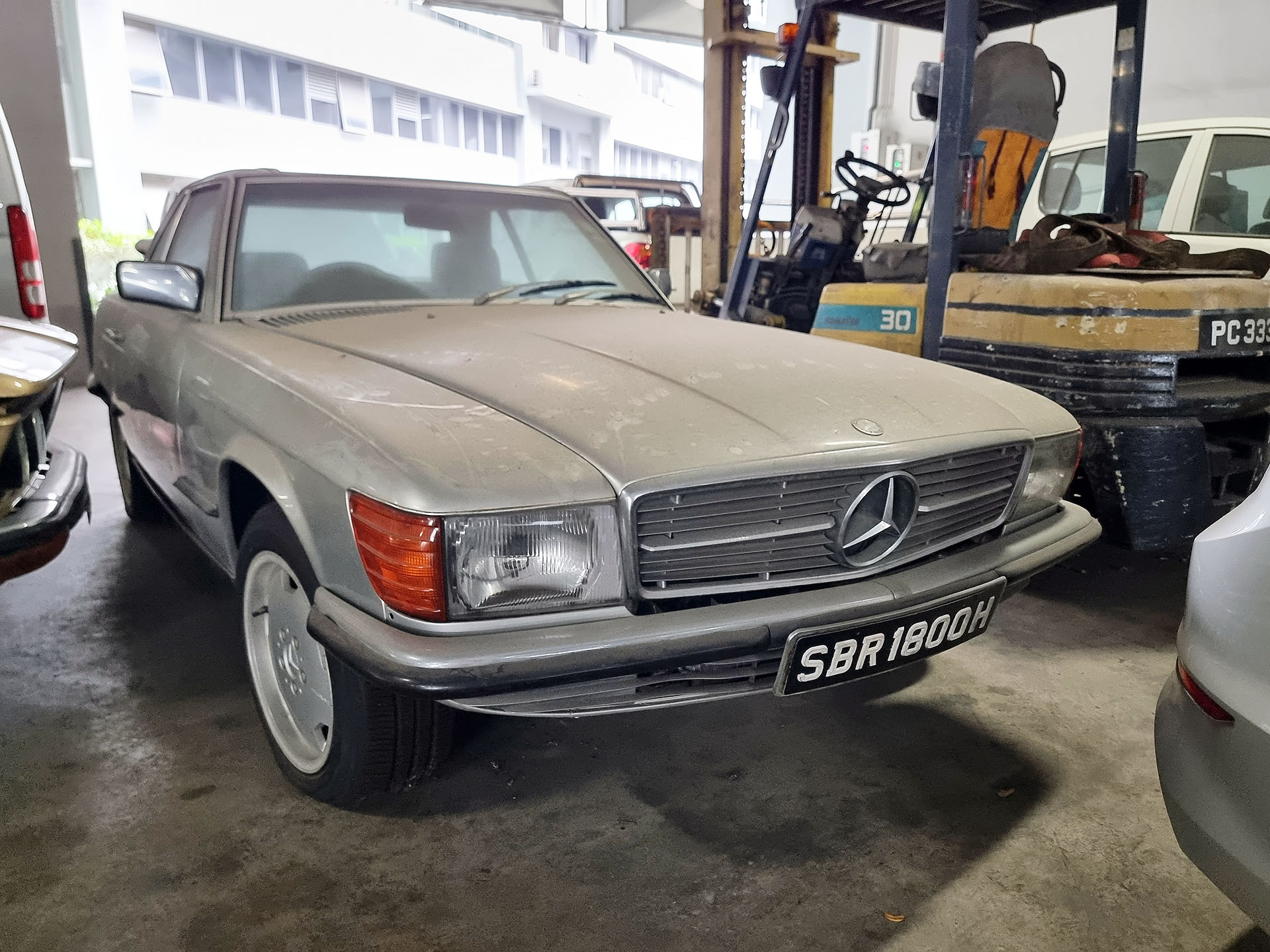 SBR 1800 H, Mercedes-Benz SL-Klasse 3rd gen (R107), 1971–1989
