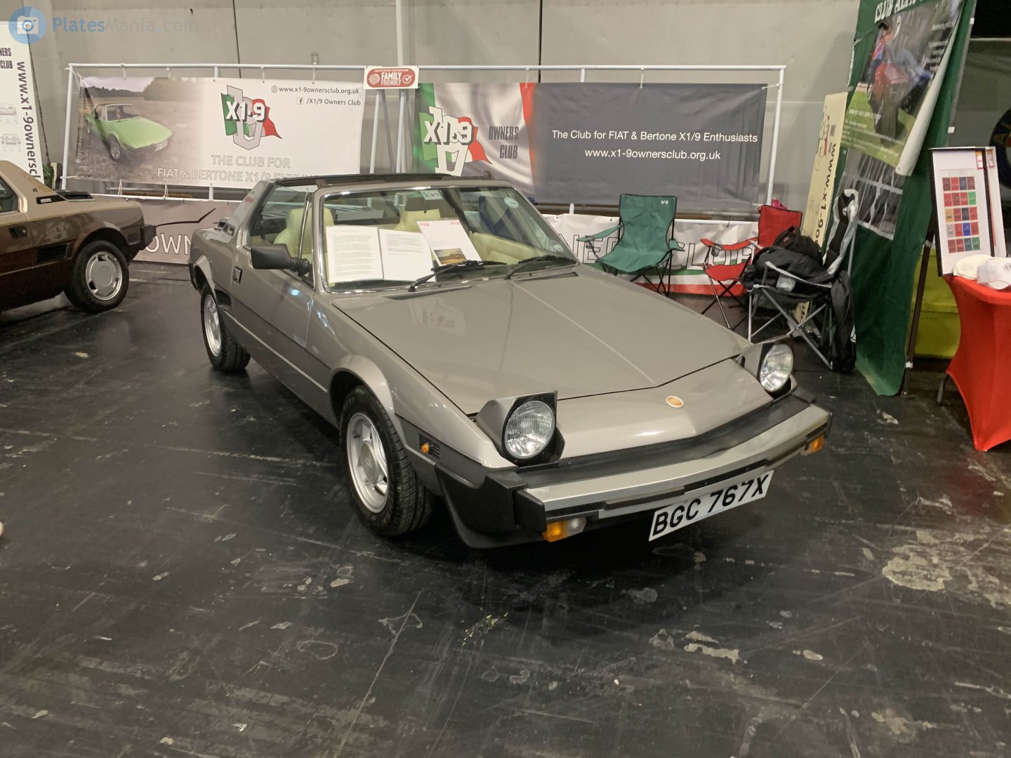 BGC767X, FIAT Bertone X1/9 1st gen (128), 1972–1989