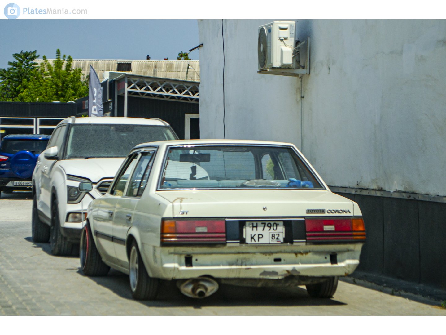 н 790 кр 82, Toyota Corona 7th gen Sedan (T140), 1982–1998