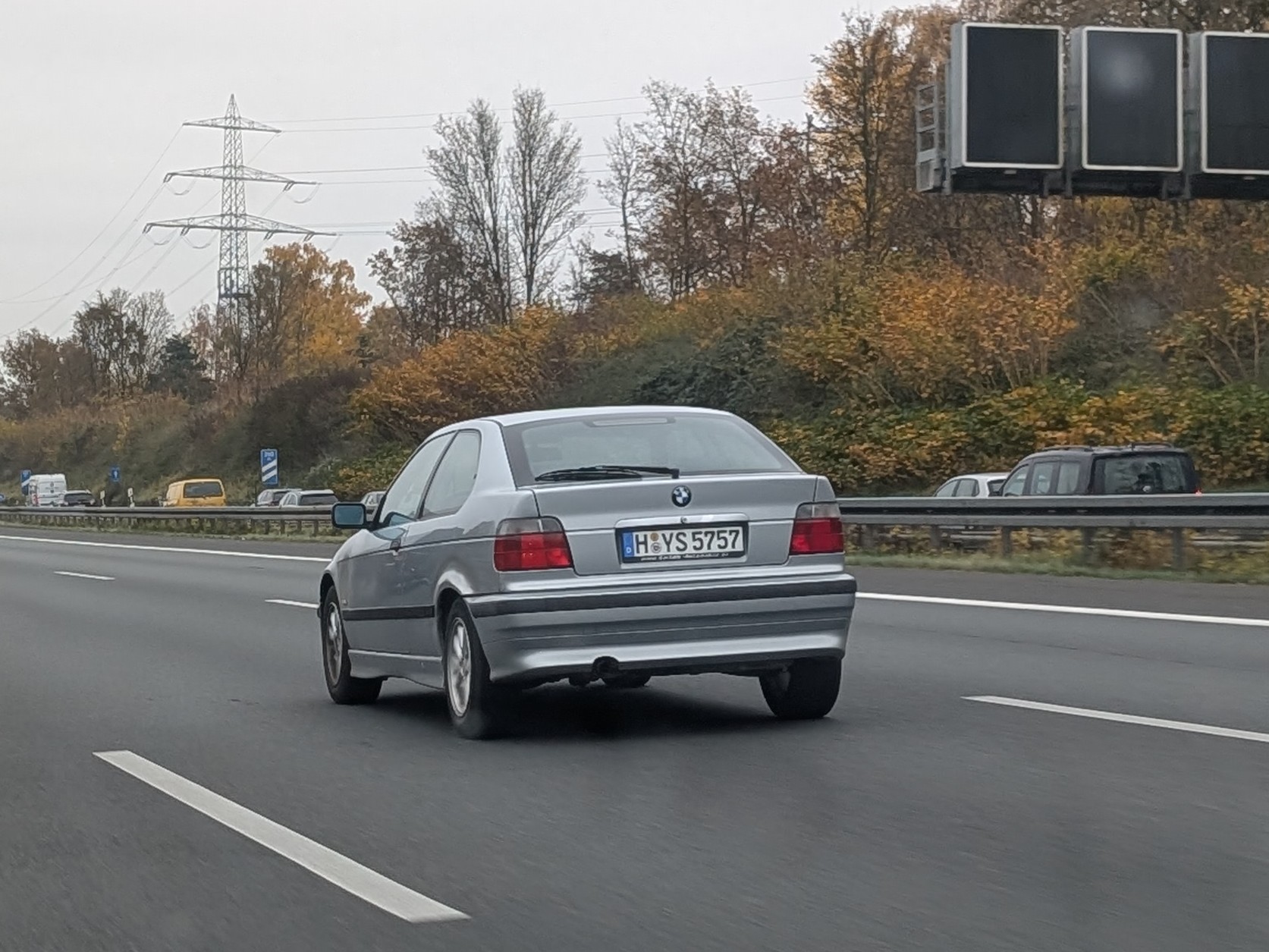 H YS 5757, BMW 3 Series 3rd gen Compact Hatch (E36), 1994–2000