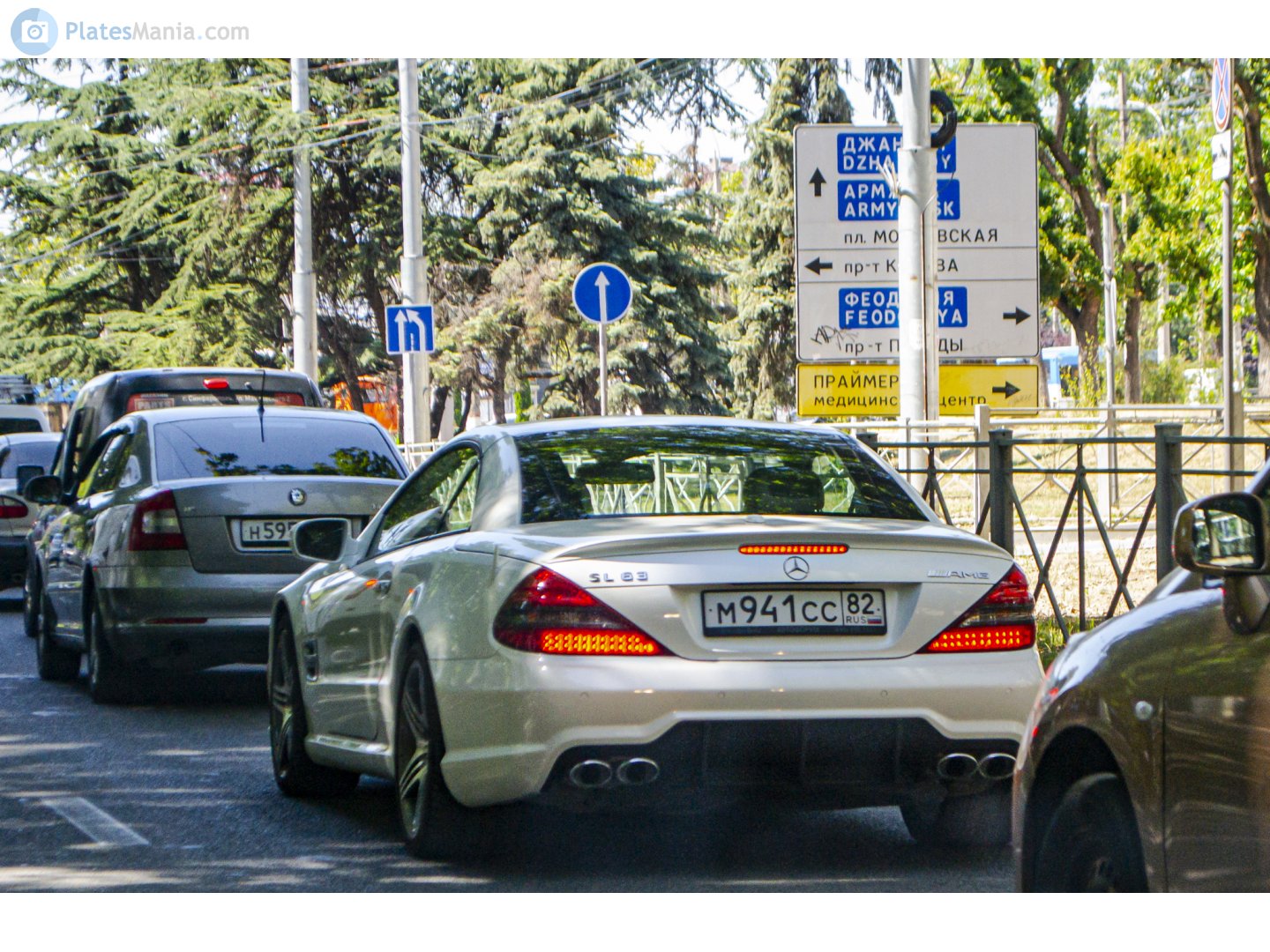 м 941 сс 82, Mercedes-Benz SL-Klasse 5th gen (R230), facelift, 2008–2011